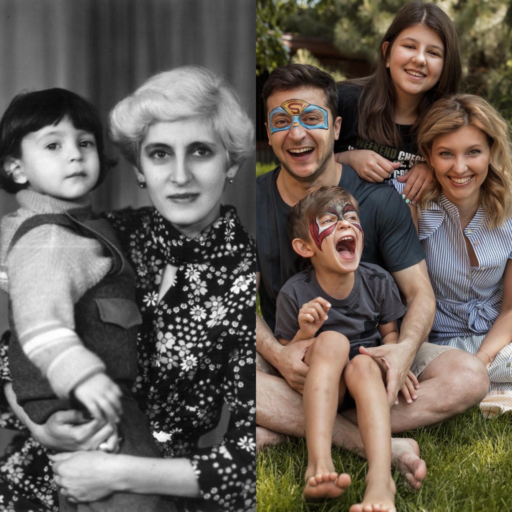 Зеленський замилував фото з найближчими людьми